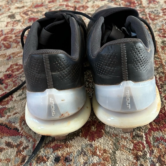 Nike Force Zoom Trout 8 Pro Metal Baseball Cleats Black Men Size 13 - Picture 5 of 12